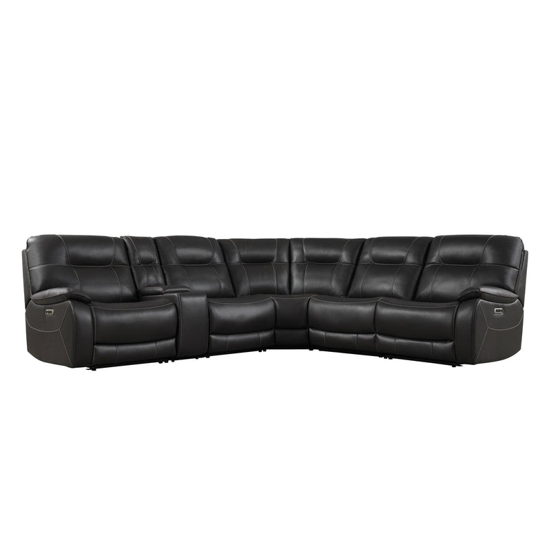 Parker Living Axel Power Reclining Leather Look 6 pc Sectional MAXE#810-OZO/MAXE#811LPH-OZO/MAXE#811RPH-OZO/MAXE#840-OZO/MAXE#850-OZO/MAXE#860-OZO