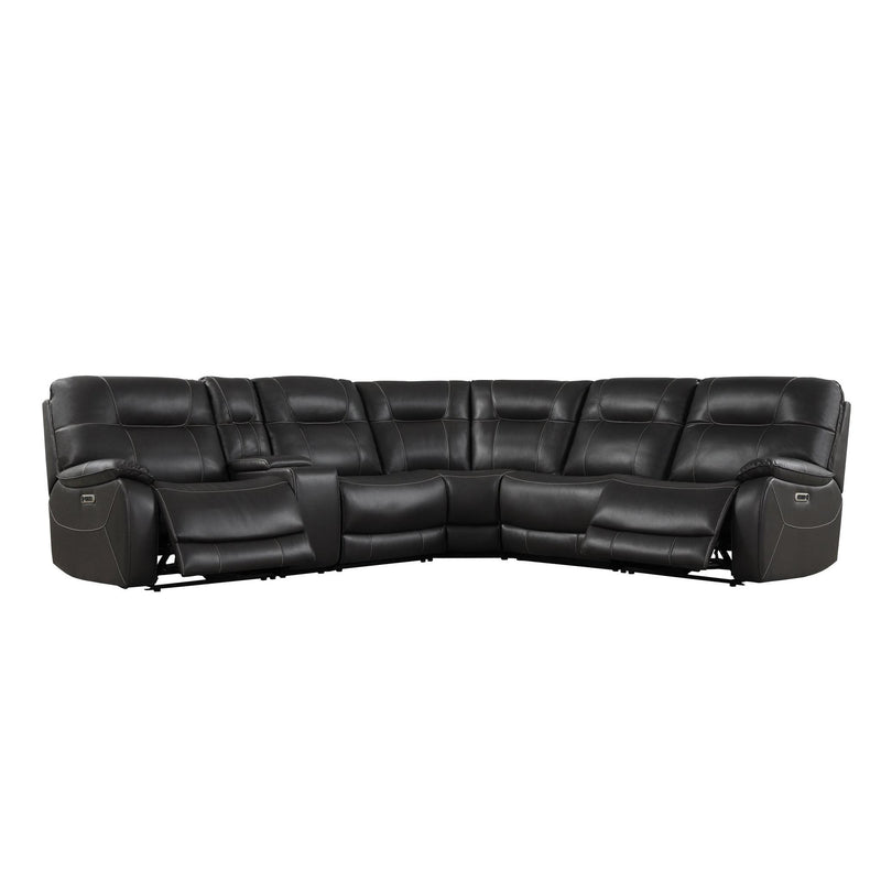 Parker Living Axel Power Reclining Leather Look 6 pc Sectional MAXE#810-OZO/MAXE#811LPH-OZO/MAXE#811RPH-OZO/MAXE#840-OZO/MAXE#850-OZO/MAXE#860-OZO