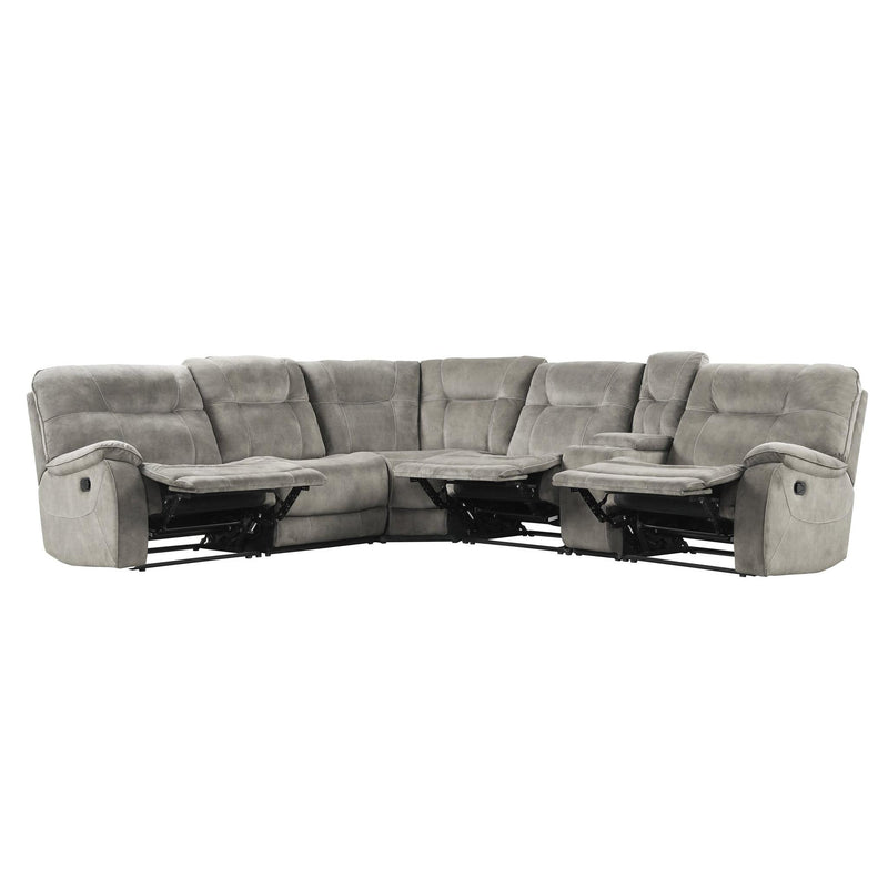 Parker Living Cooper Reclining Fabric 6 pc Sectional MCOO#810-SNA/MCOO#811L-SNA/MCOO#811R-SNA/MCOO#840-SNA/MCOO#850-SNA/MCOO#860-SNA