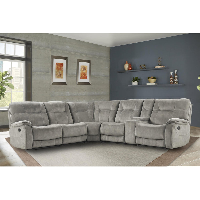 Parker Living Cooper Reclining Fabric 6 pc Sectional MCOO#810-SNA/MCOO#811L-SNA/MCOO#811R-SNA/MCOO#840-SNA/MCOO#850-SNA/MCOO#860-SNA