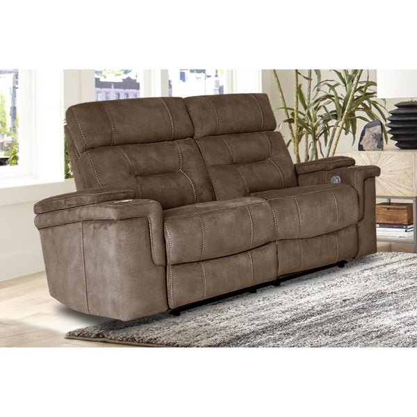 Parker Living Diesel Power Reclining Fabric Loveseat MDIE#822PH-CBR IMAGE 1