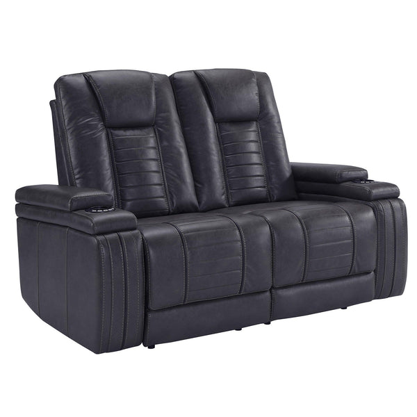 Parker Living Megatron Power Reclining Leather Look Loveseat MMEG#822PH-TIN IMAGE 1