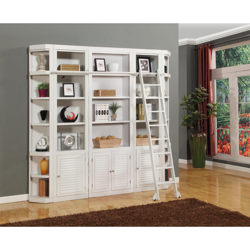 Parker House Furniture Boca 6 pc Library Wall Unit - White Cottage