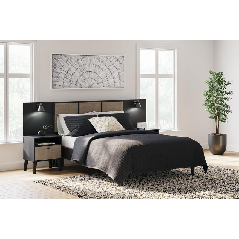 Signature Design by Ashley Charlang EB1198B4 Full Panel Platform Bed with 2 Extensions IMAGE 3