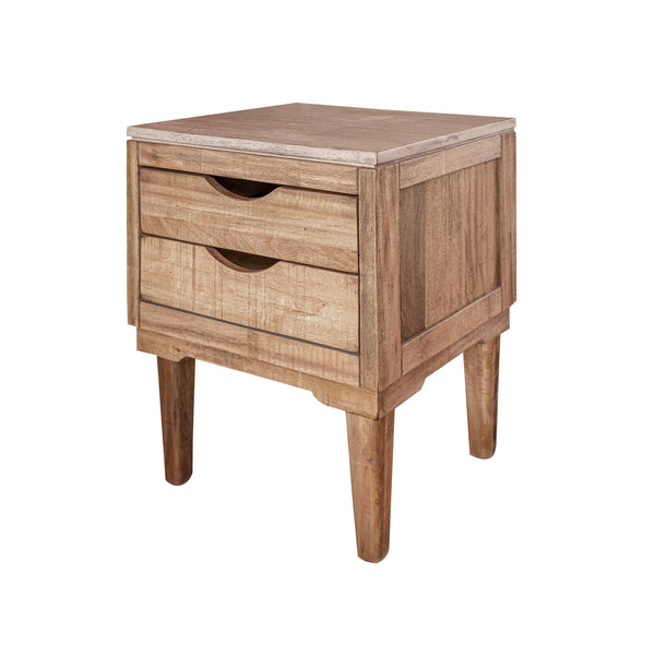 International Furniture Direct Tulum 2-Drawer Nightstand IFD6221NTS IMAGE 1