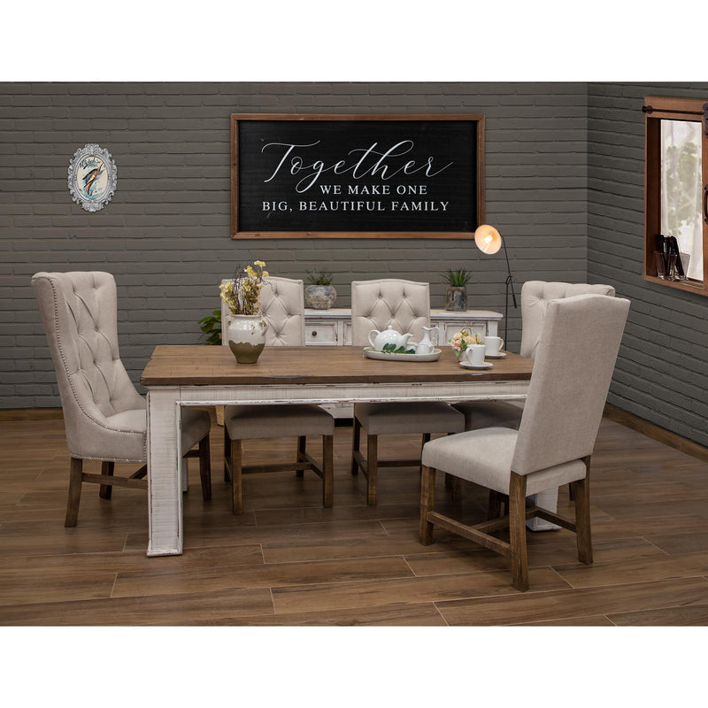 International Furniture Direct Aruba Dining Table IFD7331TBL IMAGE 2