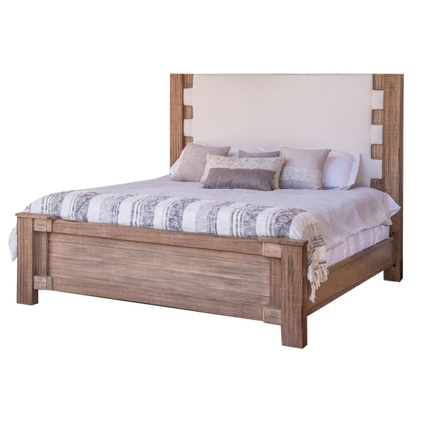 International Furniture Direct Berlin King Upholstered Platform Bed IFD2051HBDEK/IFD2051PLTEK IMAGE 1