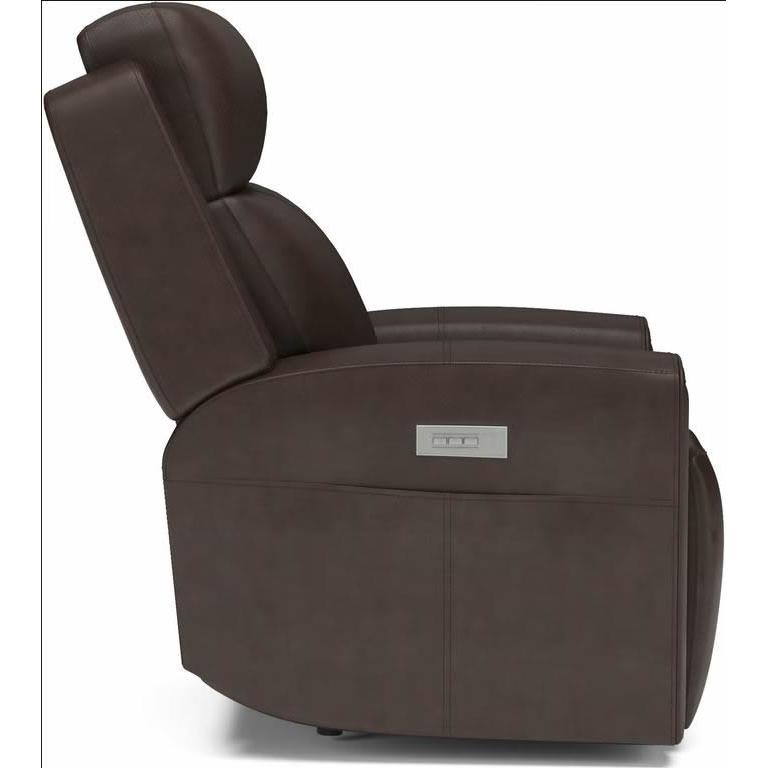 Flexsteel Barnett Power Leather Match Recliner 1601-50PH 030-70 IMAGE 3