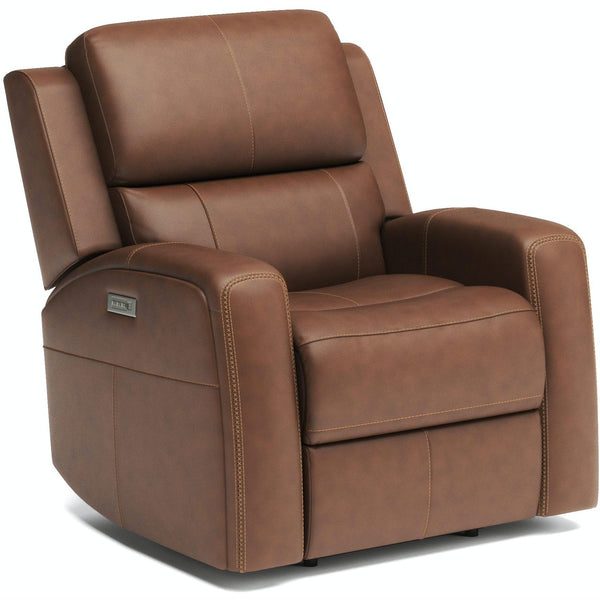 Flexsteel Linden Power Leather Match Recliner 1043-50PH 946-72 IMAGE 1