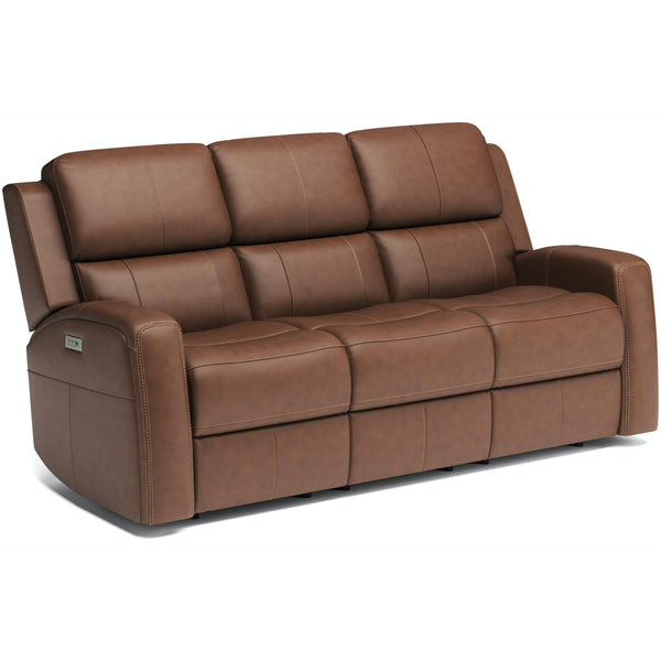 Flexsteel Power Reclining Leather Match Sofa 1043-62PH 946-72 IMAGE 1