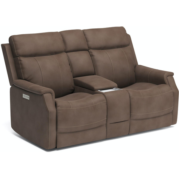 Flexsteel Easton Power Reclining Fabric Loveseat 1520-64PH 500-72 IMAGE 1