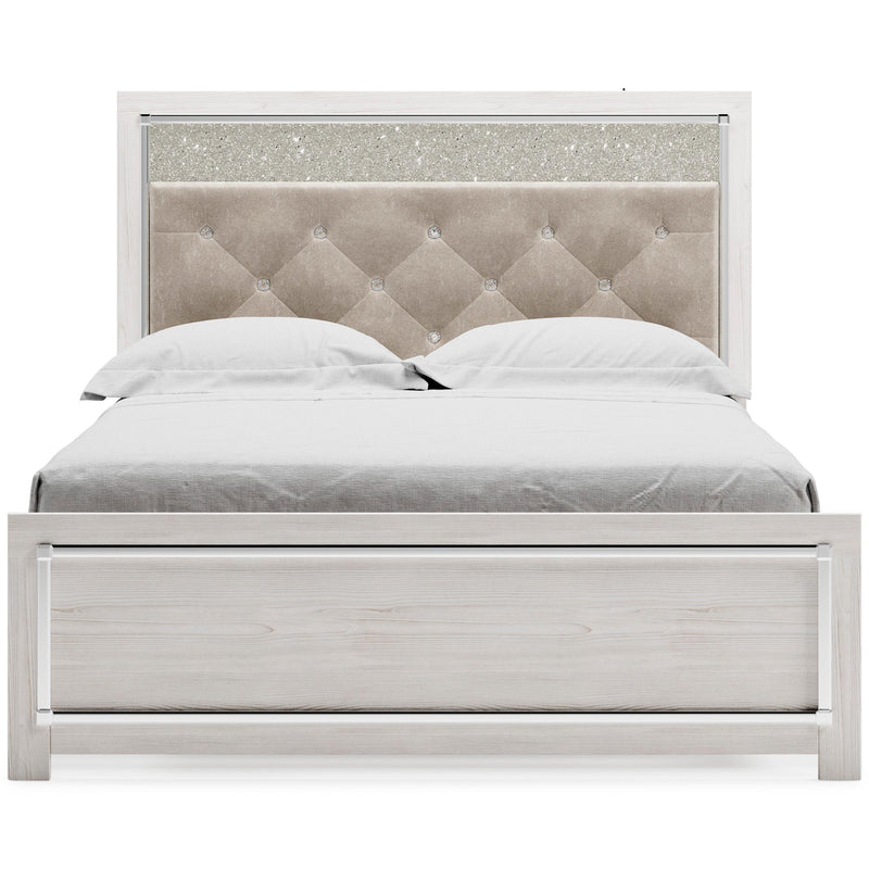 Signature Design by Ashley Altyra Queen Upholstered Panel Bed B2640-57/B2640-54/B2640-95/B100-13 IMAGE 2