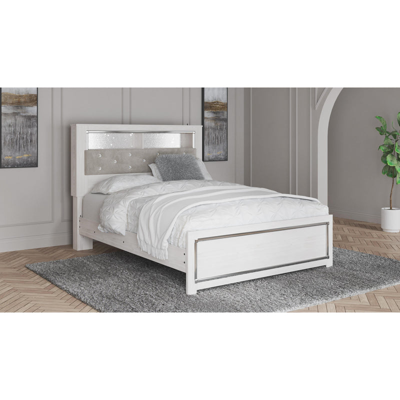 Signature Design by Ashley Altyra Queen Upholstered Bookcase Bed B2640-65/B2640-54/B2640-95/B100-13 IMAGE 6