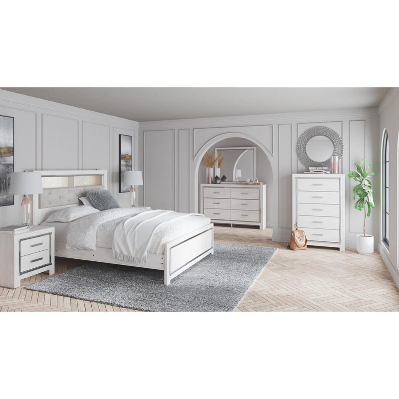 Signature Design by Ashley Altyra Queen Upholstered Bookcase Bed B2640-65/B2640-54/B2640-95/B100-13 IMAGE 8