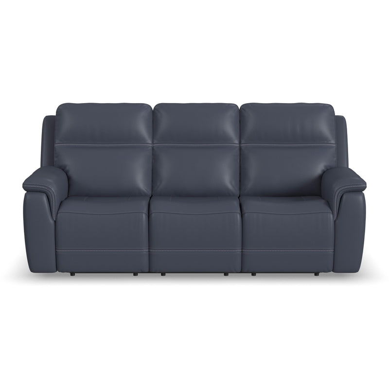 Flexsteel Sawyer Power Reclining Leather Match Sofa 1845-62PH 009-42 IMAGE 3