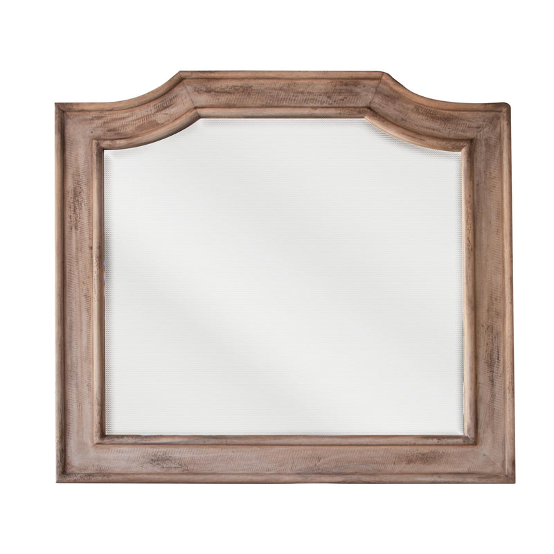 International Furniture Direct Aruba Natural Dresser Mirror IFD7332MIR IMAGE 1