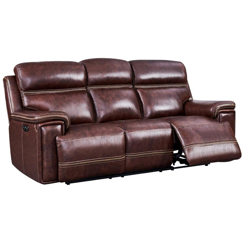 Leather Italia USA Fresno Power Reclining Leather Match Sofa 1669-EH2394-031004LV IMAGE 1