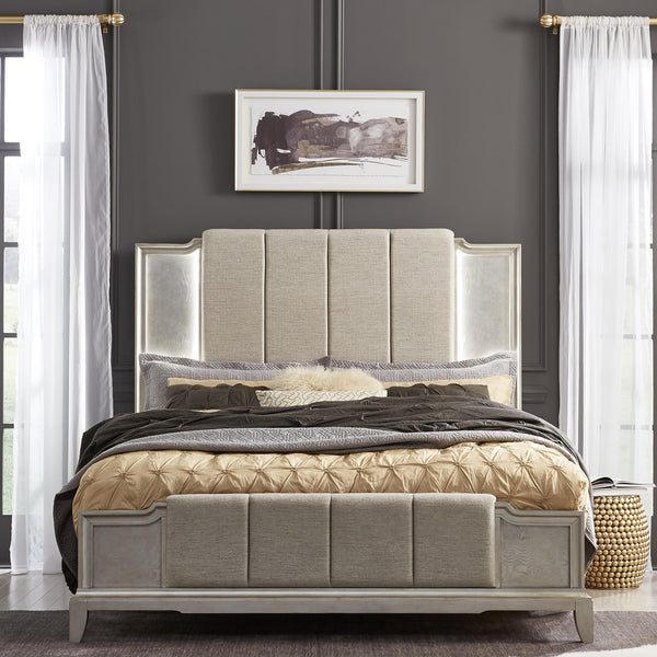 Liberty Furniture Industries Inc. Montage California King Upholstered Panel Bed 849-BR-CKUB IMAGE 1