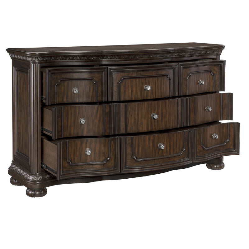 Homelegance Beddington 9-Drawer Dresser 1407-5 IMAGE 3