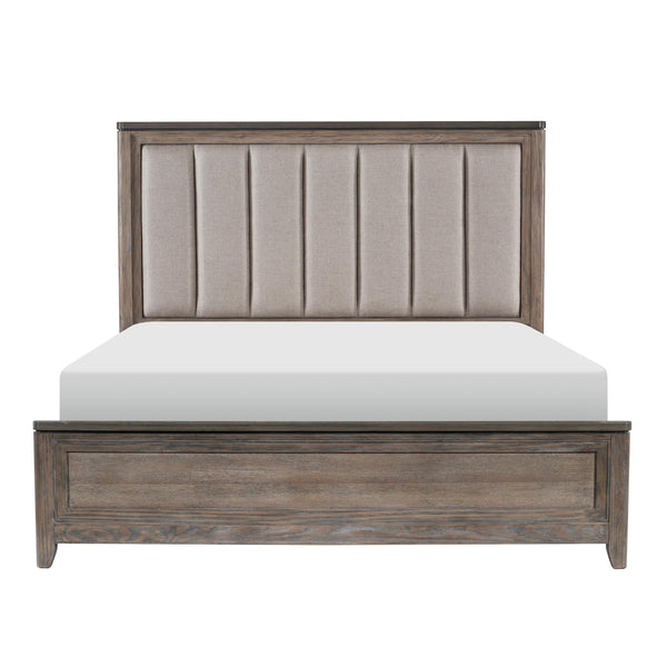 Homelegance Newell King Upholstered Panel Bed 1412K-1EK* IMAGE 1