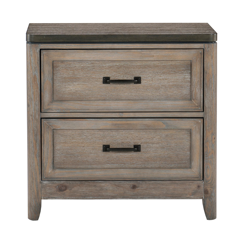 Homelegance Newell 2-Drawer Nightstand 1412-4 IMAGE 1