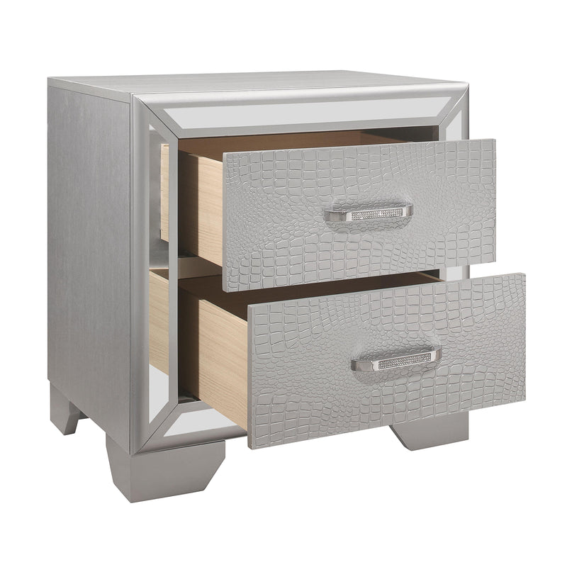 Homelegance Aveline 2-Drawer Nightstand 1428SV-4 IMAGE 3