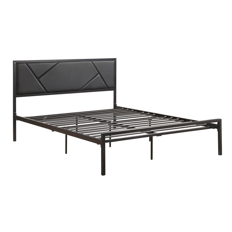 Homelegance Rhea Full Upholstered Platform Bed 1602BKF-1 IMAGE 4