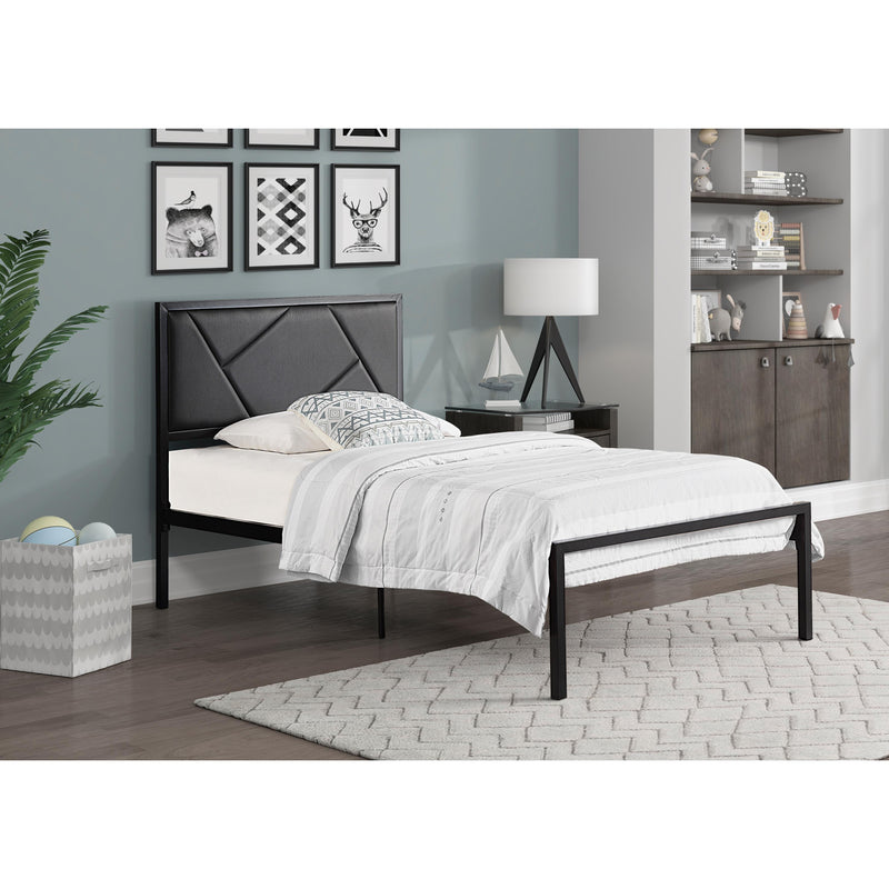 Homelegance Rhea Twin Upholstered Platform Bed 1602BKT-1 IMAGE 5