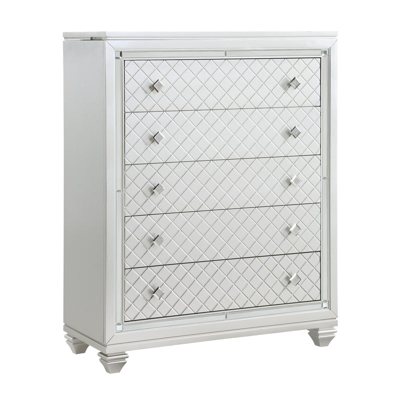 Homelegance Leesa 5-Drawer Chest 1430-9 IMAGE 2