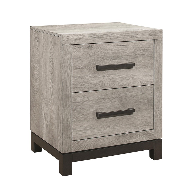 Homelegance Zephyr 2-Drawer Nightstand 1577-4 IMAGE 2