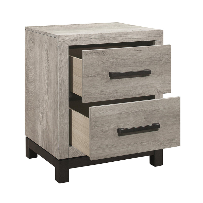 Homelegance Zephyr 2-Drawer Nightstand 1577-4 IMAGE 3