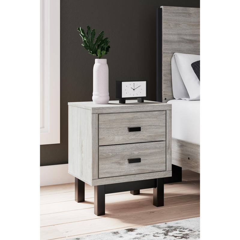 Signature Design by Ashley Vessalli 2-Drawer Nightstand B1036-92 IMAGE 7