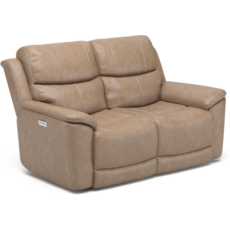 Flexsteel Cade Power Reclining Leather Match Loveseat 1183-60PH 637-80 IMAGE 1