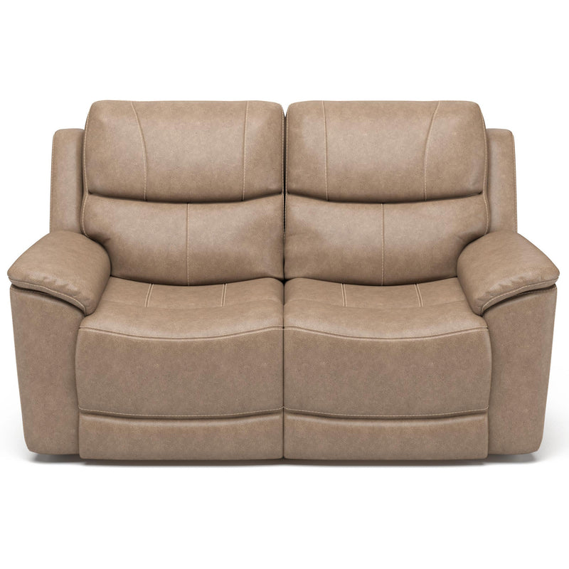 Flexsteel Cade Power Reclining Leather Match Loveseat 1183-60PH 637-80 IMAGE 2