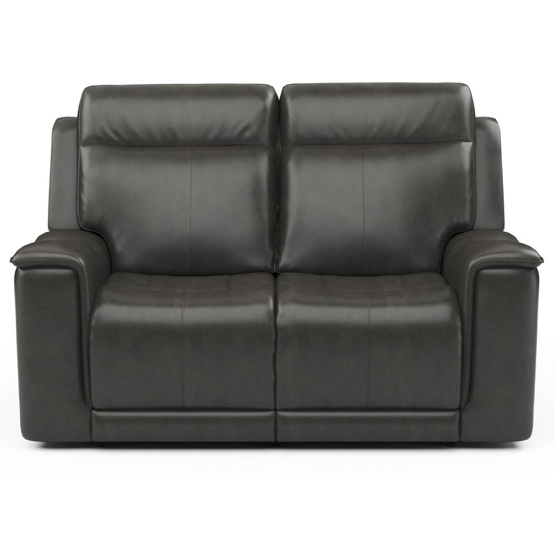 Flexsteel Miller Power Reclining Leather Match Loveseat 1729-60PH 204-04 IMAGE 2