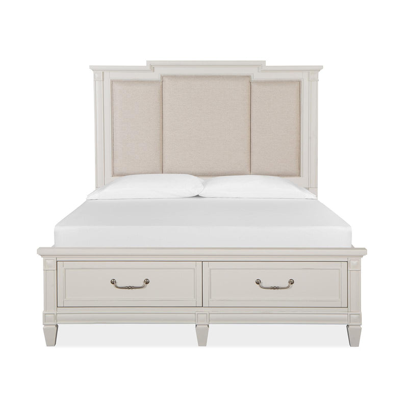 Magnussen Willowbrook Queen Upholstered Panel Bed with Storage B5324-55F/B5324-55H/B5324-55R IMAGE 3