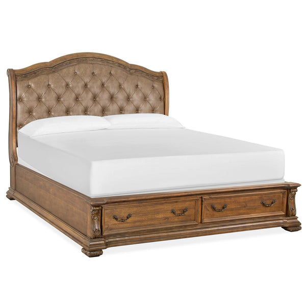 Magnussen Durango King Upholstered Sleigh Bed with Storage B5133-52R/B5133-62H/B5133-62SF IMAGE 1