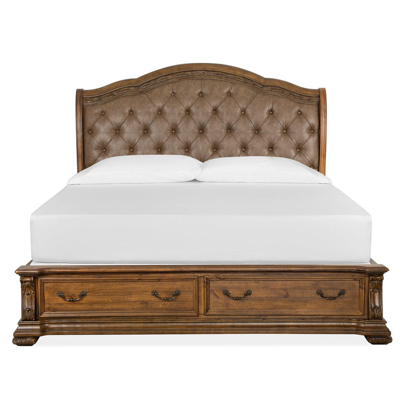 Magnussen Durango King Upholstered Sleigh Bed with Storage B5133-52R/B5133-62H/B5133-62SF IMAGE 3