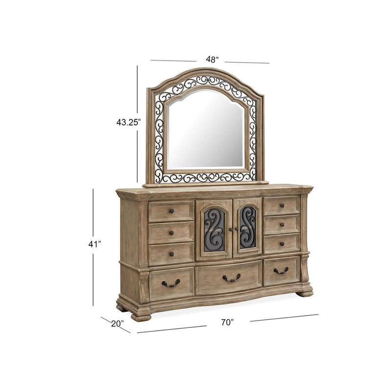 Magnussen Marisol Dresser Mirror B5132-45 IMAGE 6