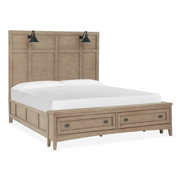 Magnussen Paxton Place King Panel Bed with Storage B4805-54R/B4805-68SF/B4805-69H IMAGE 1