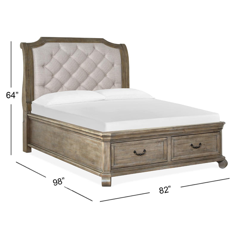 Magnussen Tinley Park King Sleigh Bed with Storage B4646-53R/B4646-63F/B4646-63H IMAGE 3