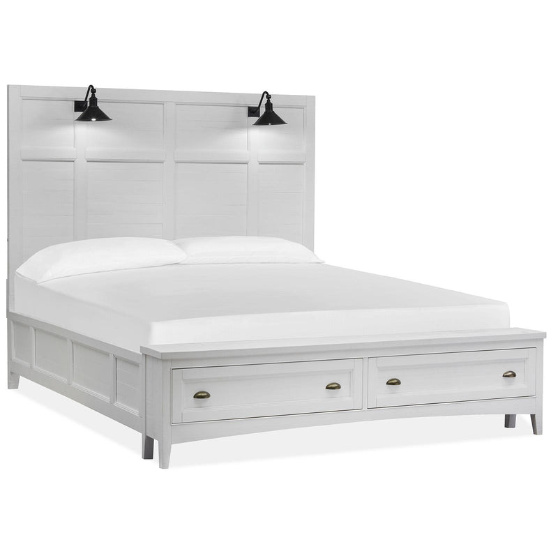 Magnussen Heron Cove King Panel Bed with Storage B4400-54R/B4400-68SF/B4400-69H IMAGE 1