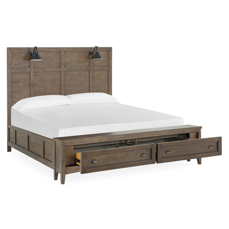 Magnussen Bay Creek King Panel Bed with Storage B4398-54R/B4398-68SF/B4398-69H IMAGE 2