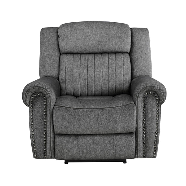 Homelegance Brennen Power Fabric Recliner 9204CC-1PW IMAGE 1