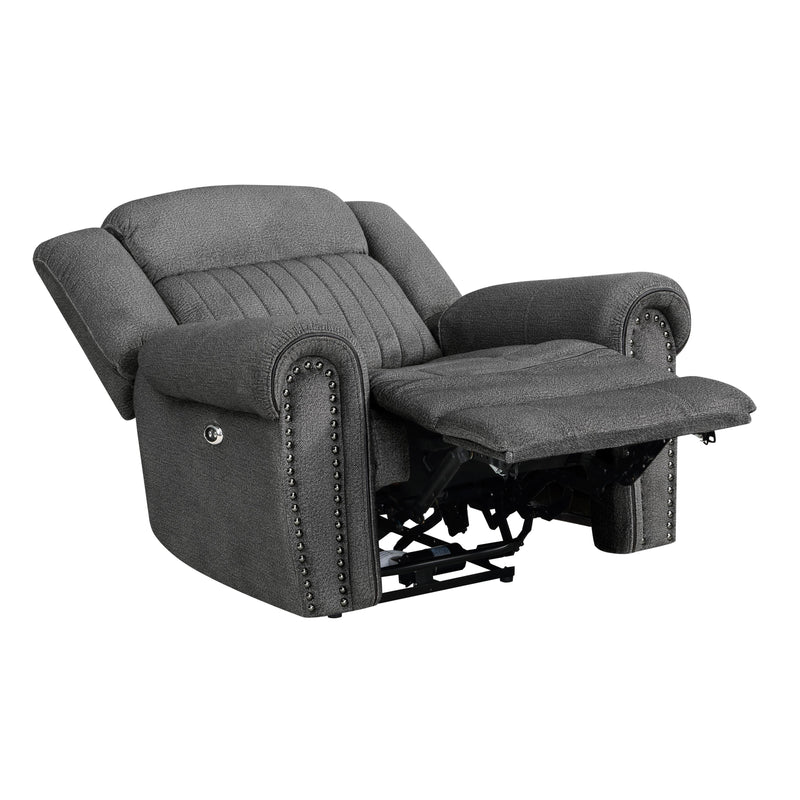 Homelegance Brennen Power Fabric Recliner 9204CC-1PW IMAGE 5