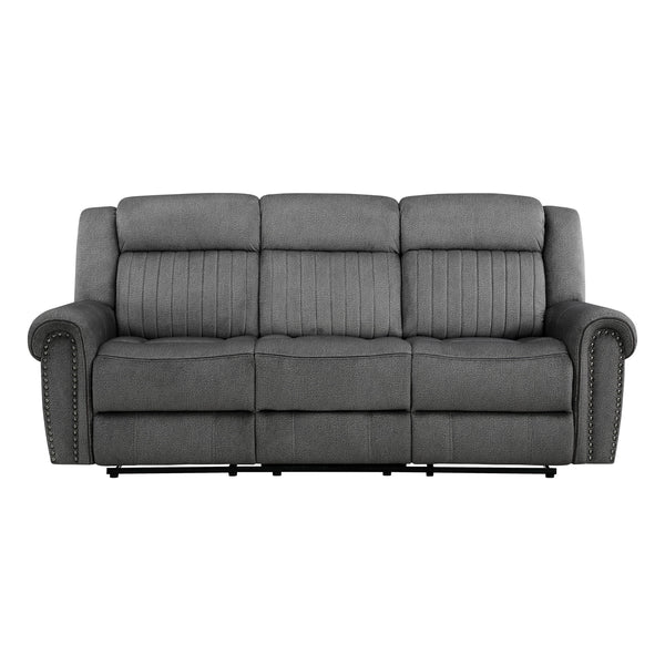 Homelegance Brennen Reclining Fabric Sofa 9204CC-3 IMAGE 1