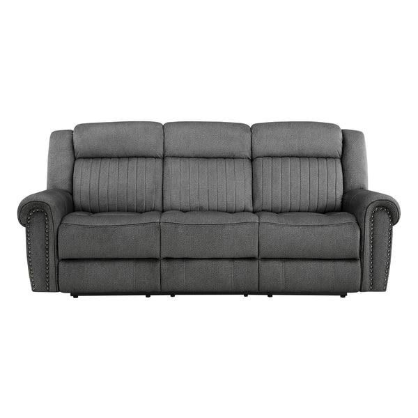 Homelegance Brennen Power Reclining Fabric Sofa 9204CC-3PW IMAGE 1