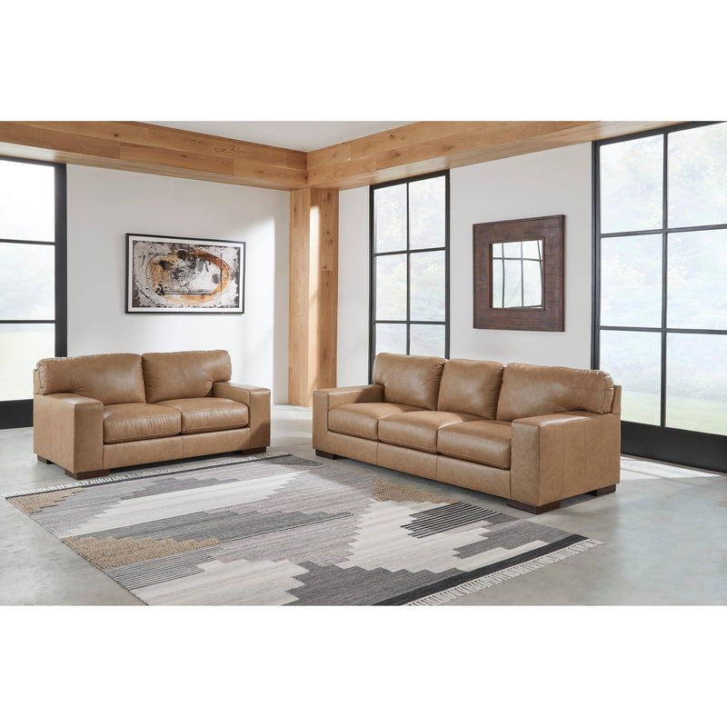 Signature Design by Ashley Lombardia Stationary Leather Match Sofa 5730238 IMAGE 6