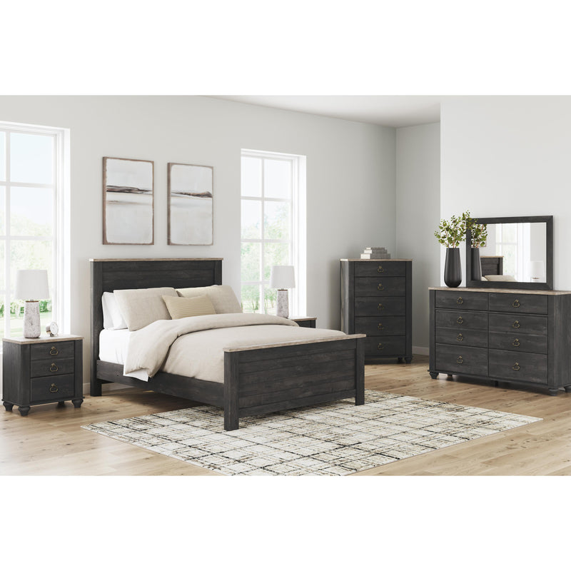 Signature Design by Ashley Nanforth 6-Drawer Dresser with Mirror B3670-31/B3670-36 IMAGE 9