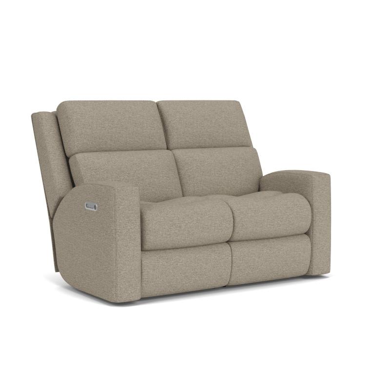 Flexsteel Score Power Reclining Fabric Loveseat 2805-60L-043-01 IMAGE 1